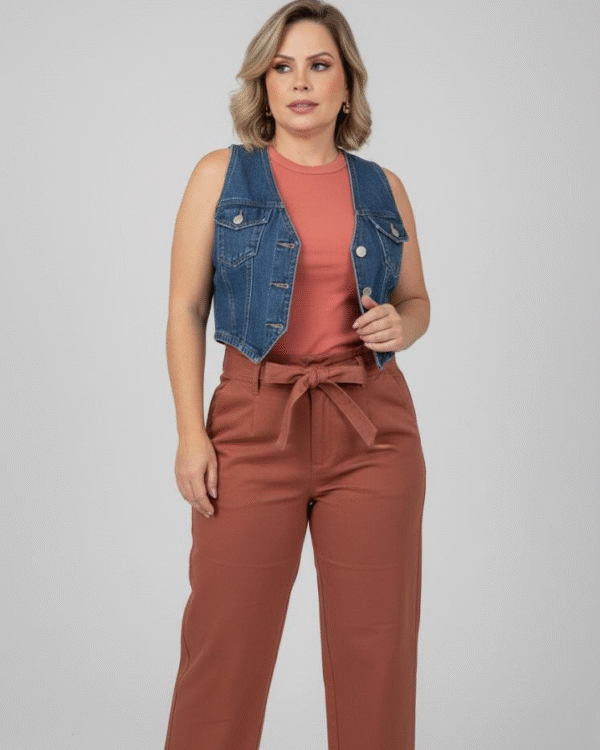 Calça Social Reta Feminina