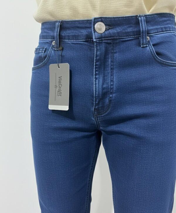 Calça Masculina Reta Jeans Via Gráfit