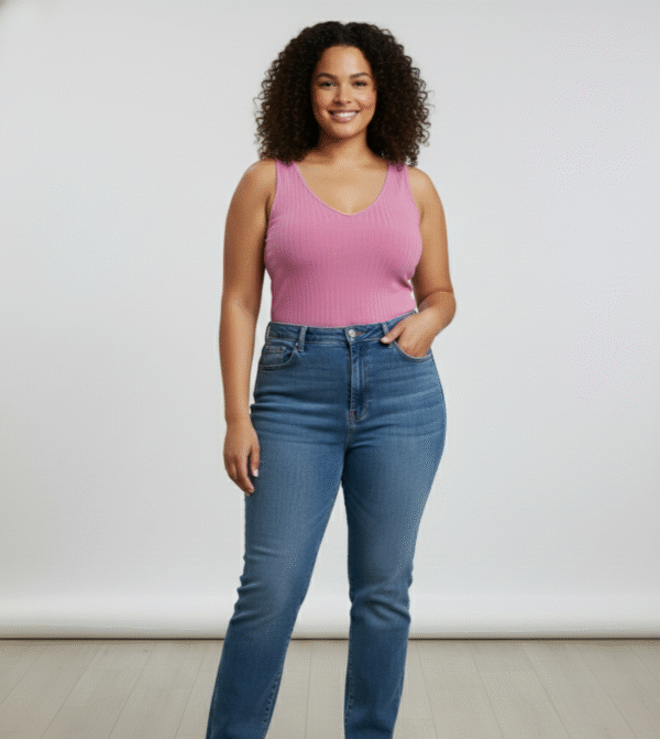 Regata Feminina Plus Size Básica Malwee