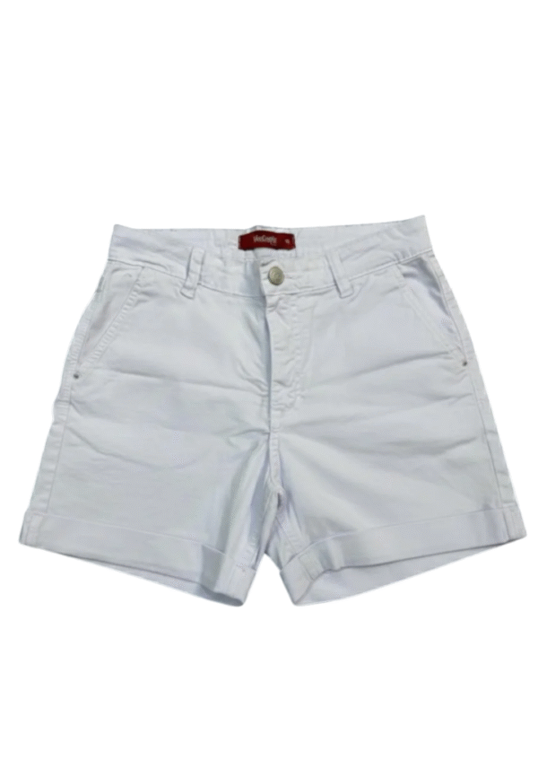 Bermuda Feminina Via Gráfit Branca