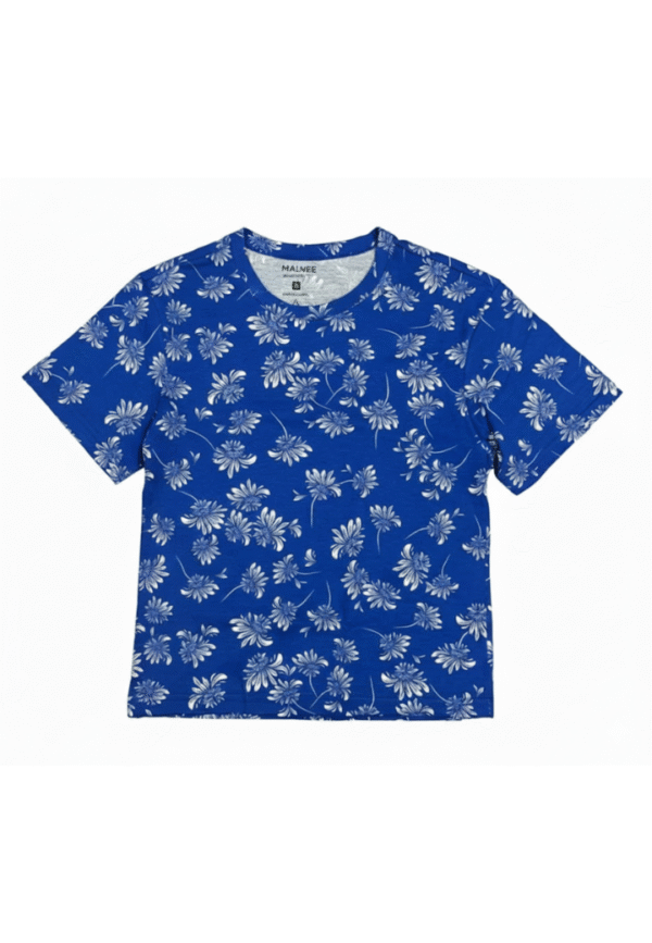 Blusa Ampla Manga Curta Malwee