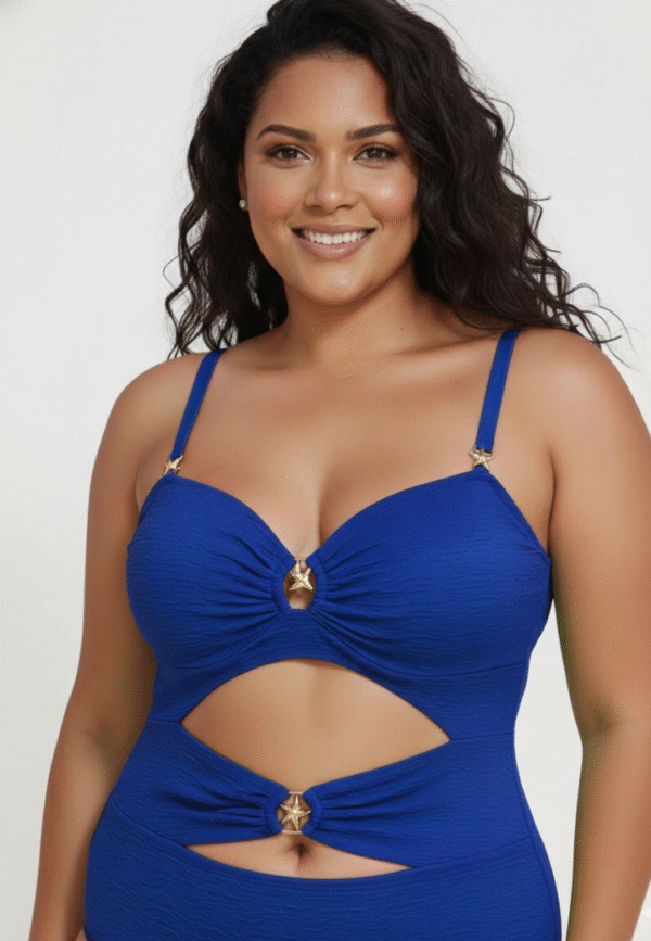 Maiô Feminino Plus Size de Alça