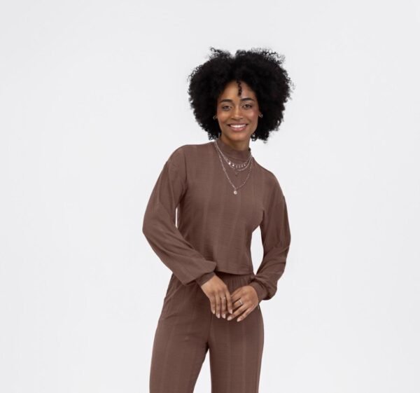 Conjunto Feminino Blusa e Calça